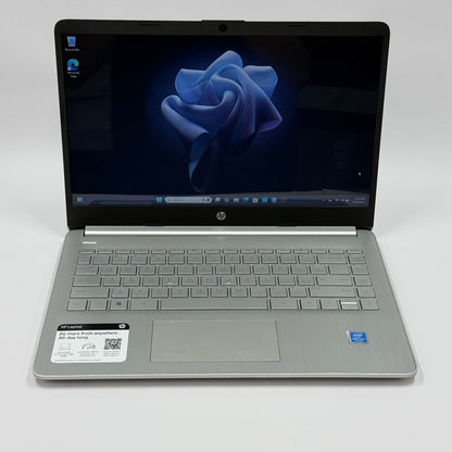 HP Laptop 14-DQ0053NR 14" Pentium Silver N5030 1.1GHz 4GB RAM 128GB SSD