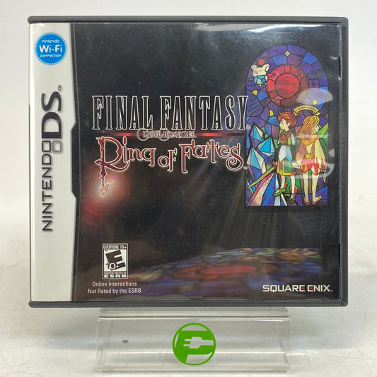 Final Fantasy Crystal Chronicles Ring of Fates (Nintendo DS, 2008)