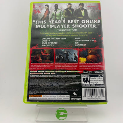 Left 4 Dead [Game of the Year Edition] (Microsoft Xbox 360, 2009)