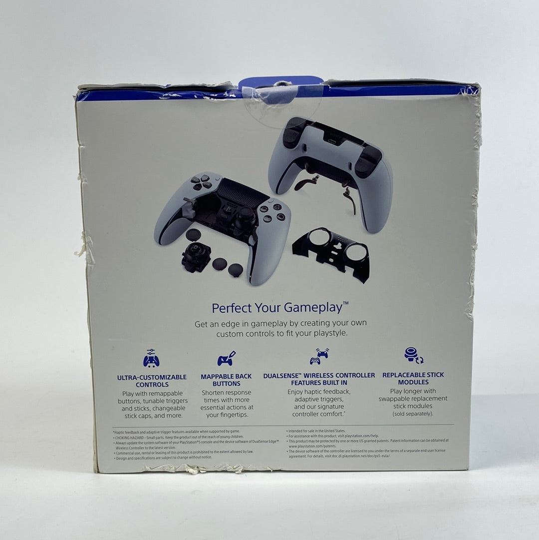 New Sony PlayStation 5 DualSense Edge Wireless White CFI-ZCP1