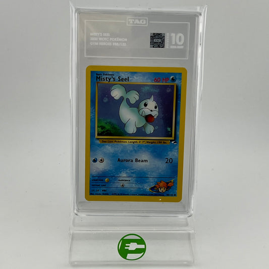 Pokémon TCG Misty's Seel #88 Gym Heroes 88/132 Mint TAG 10