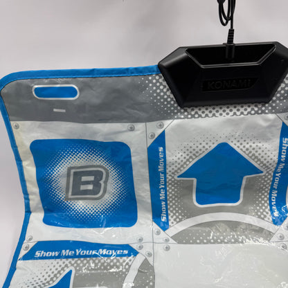 Konami Dance Dance Revolution DDR Dance Pad White/Blue RU054 For Wii