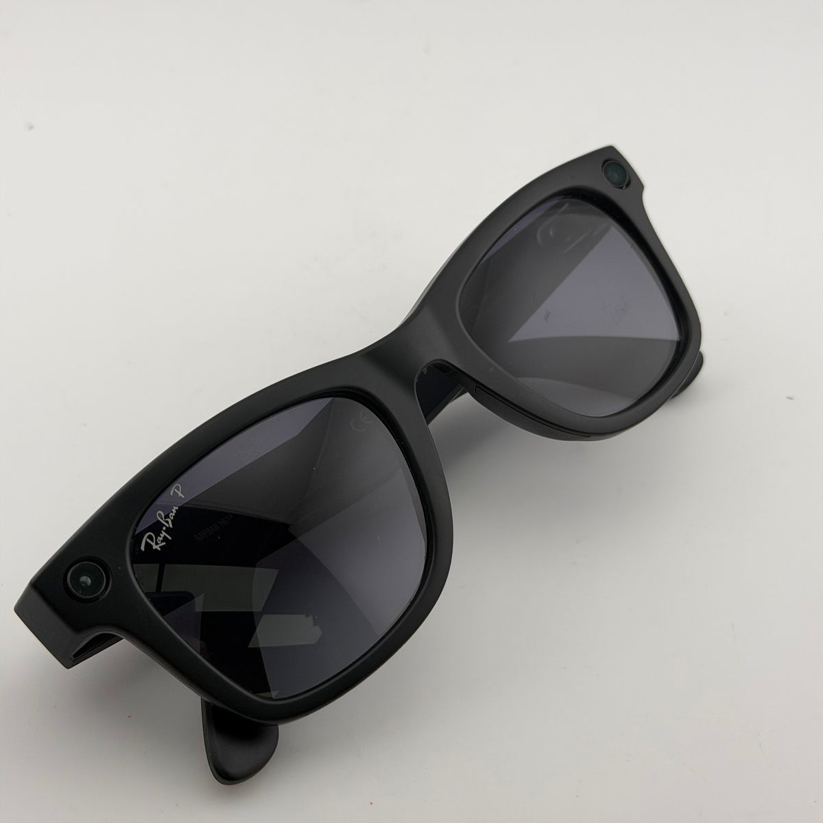 Ray-Ban Meta Wayfarer Gen 2 Matte Black Polarized RW4012 AI Smart Glasses