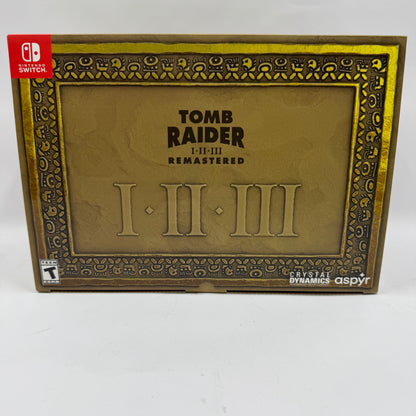 New Tomb Raider I-III Remastered [Collector's Ed] (Nintendo Switch, 2025) Read