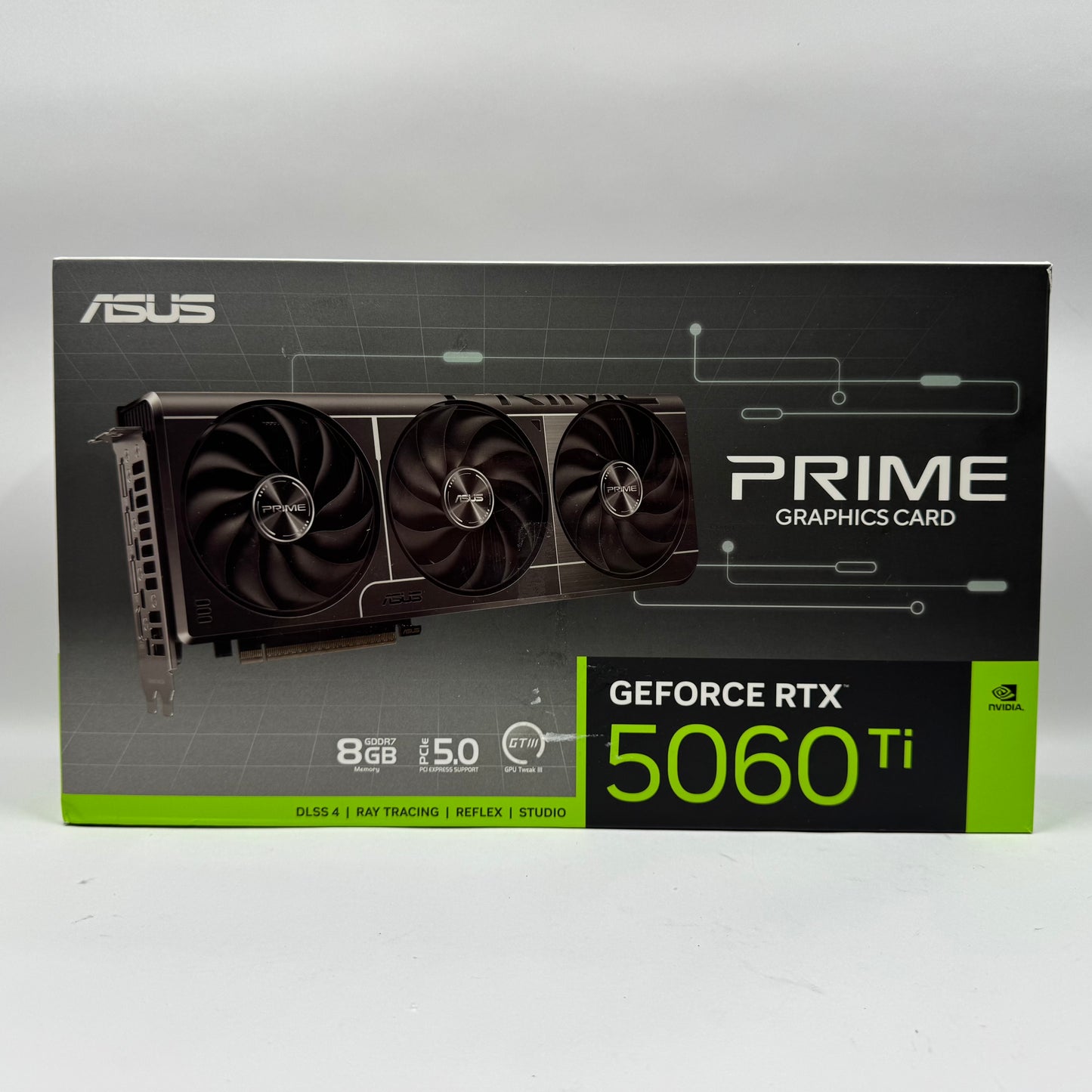 Asus PRIME GeForce RTX 5060 Ti 8GB GDDR7 Graphics Card PRIME-RTX5060TI-8G