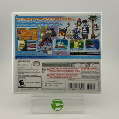 Pokemon Moon (Nintendo 3DS, 2016)