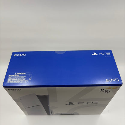 New Sony PlayStation 5 Slim Disc Edition PS5 1TB White Gaming System CFI-2015
