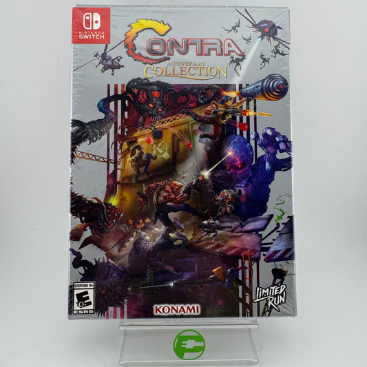 New Contra Anniversary Collection [Classic Edition] (Nintendo Switch, 2022) Wata