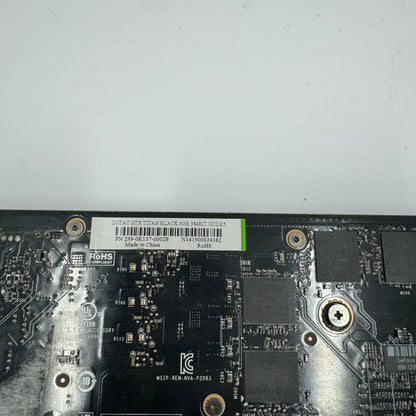 Zotac Titan 6GB GDDR5 Graphics Card 299-0K137-000Z8