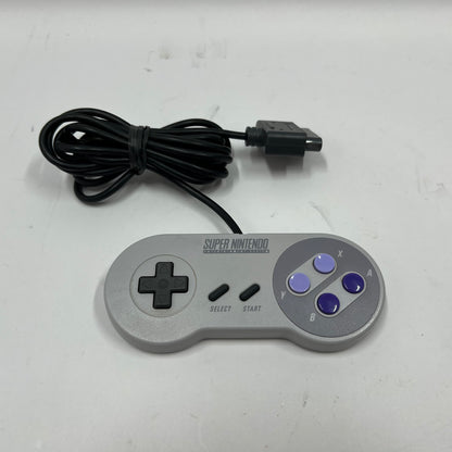 Super Nintendo Entertainment System SNES SNS-001 Gray