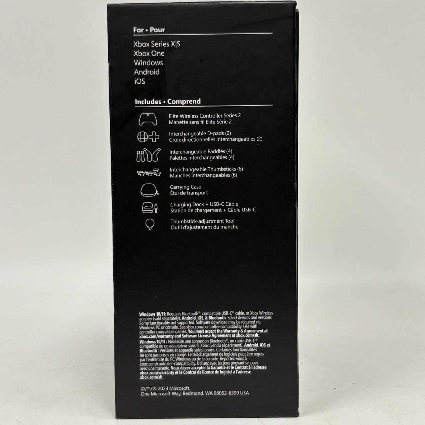 New Microsoft Xbox One Elite Controller Series 2 Black 1797