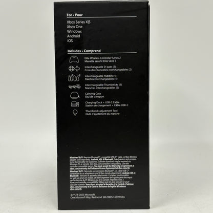 New Microsoft Xbox One Elite Controller Series 2 Black 1797