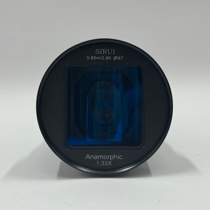 Sirui Anamorphic Lens 50mm f/1.8 For Fujifilm X-Mount Manual Lens