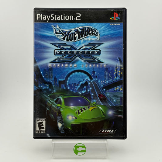 Hot Wheels Velocity X (Sony PlayStation 2 PS2, 2002)