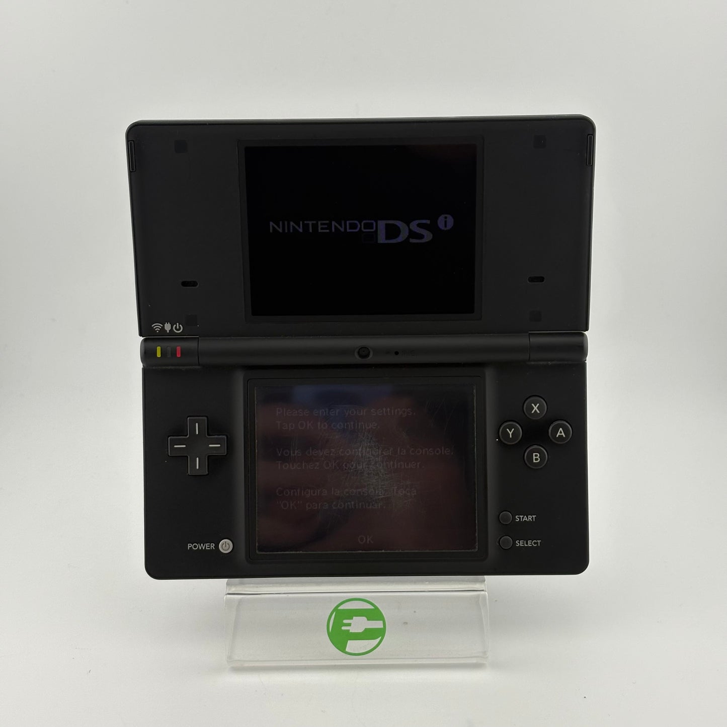 Nintendo DSi DSi Handheld Game Console Only TWL-001 Black No Stylus