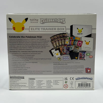 New Pokémon TCG Celebrations Elite Trainer Box
