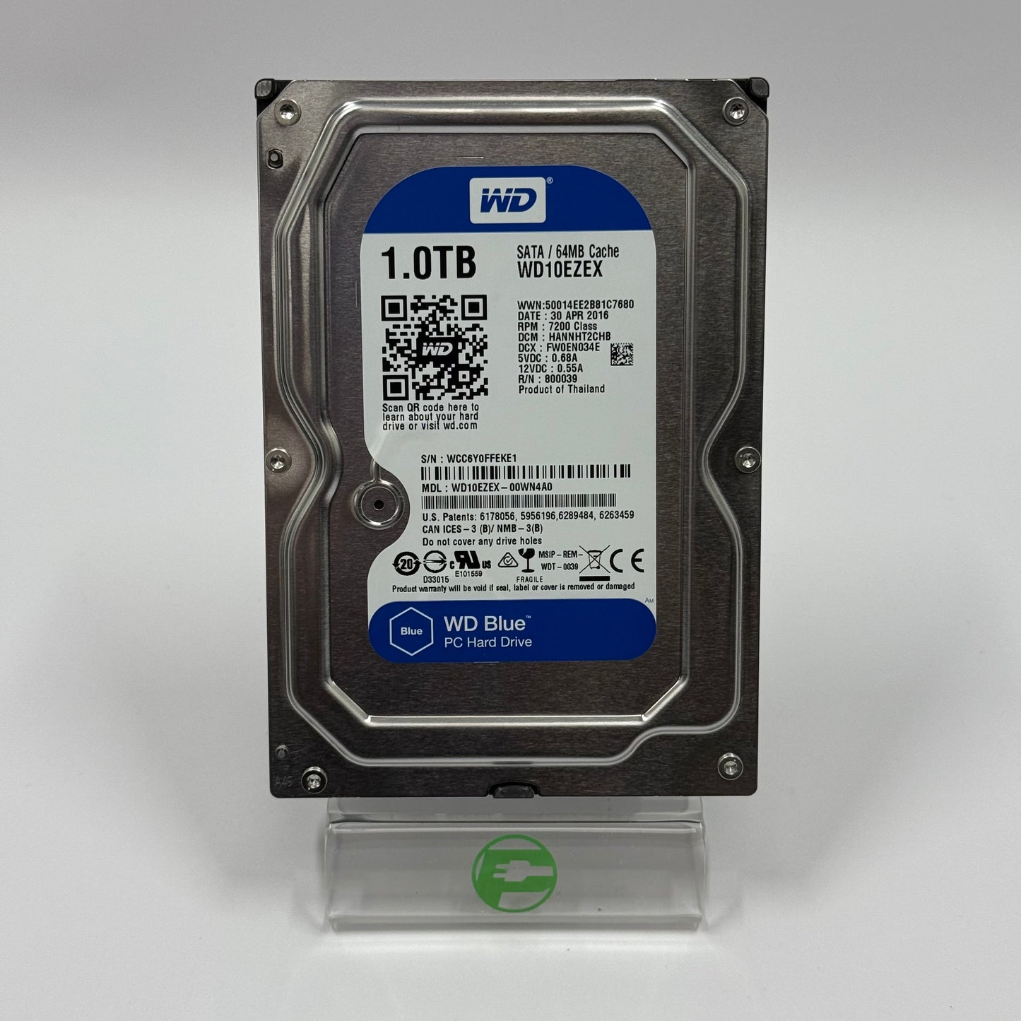 Western Digital WD Blue 1TB 3.5" SATA III 6Gbps HDD WD10EZEX