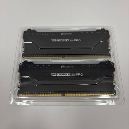 Corsair Vengeance RGB Pro 16GB (2x8GB) RAM DDR4 3200MHz CMW16GX4M2C3200C16W