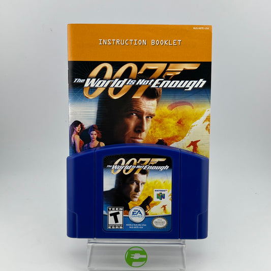 007 World Is Not Enough (Nintendo 64 N64, 2000)