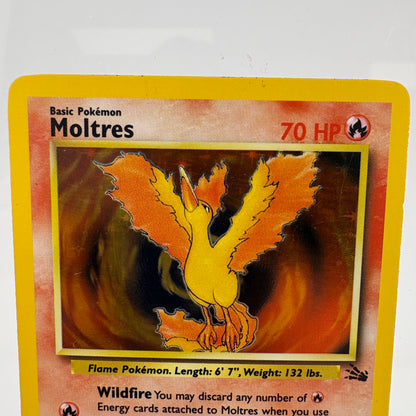 Pokémon TCG Fossil Moltres #12 Holo English LP