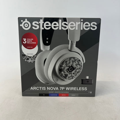 New Steelseries Arctis Nova 7P Wireless Wireless Headset 61562 +Booster Pack