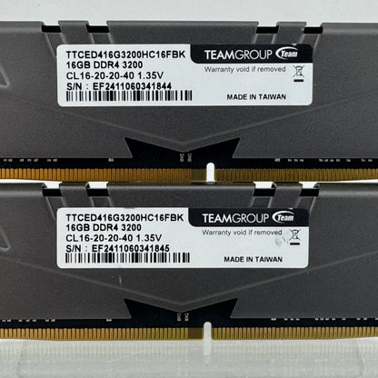 TeamGroup T-Create Expert 32GB (2x16GB) RAM DDR4 3200MHz TTCED416G3200HC16FBK