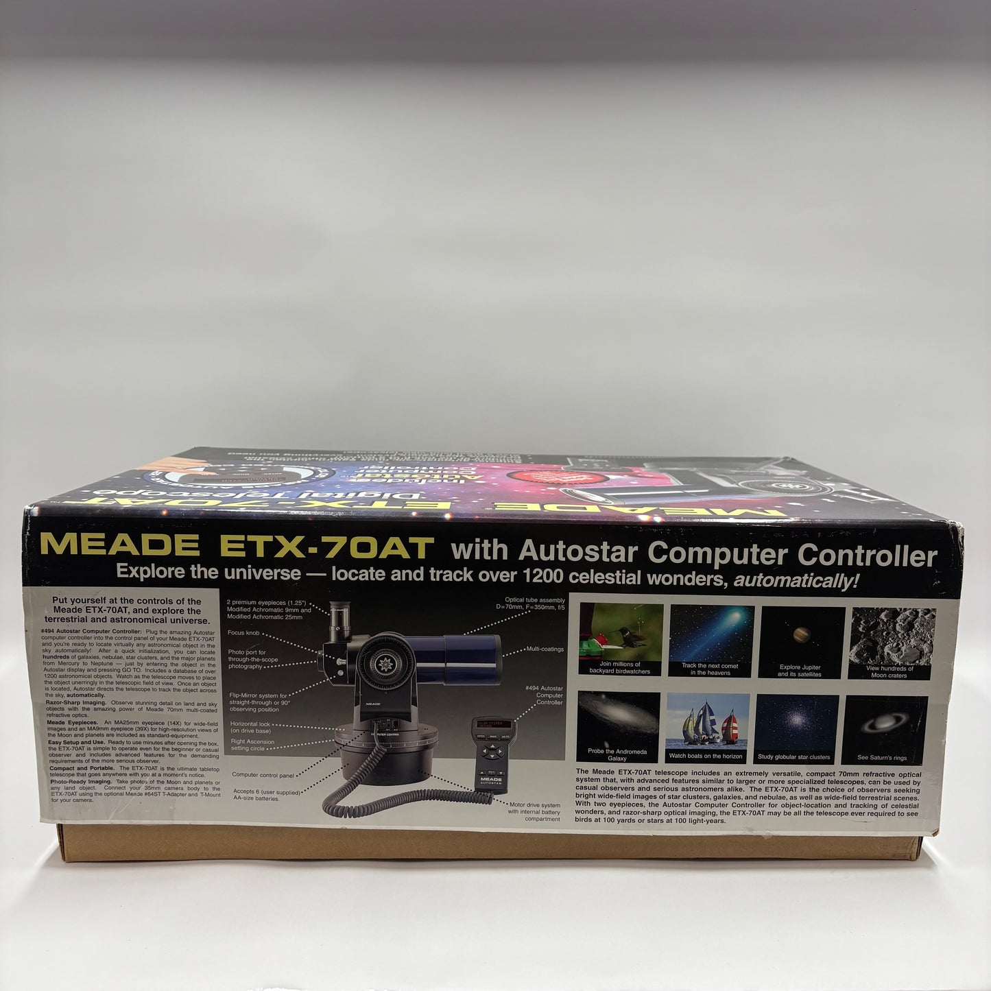Meade ETX-70AT Refracting Telescope With AutoStar