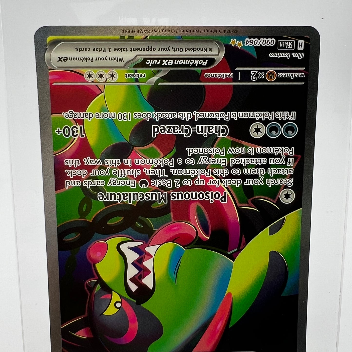 Pokémon TCG Scarlet & Violet Okidogi Ex 090/064 English