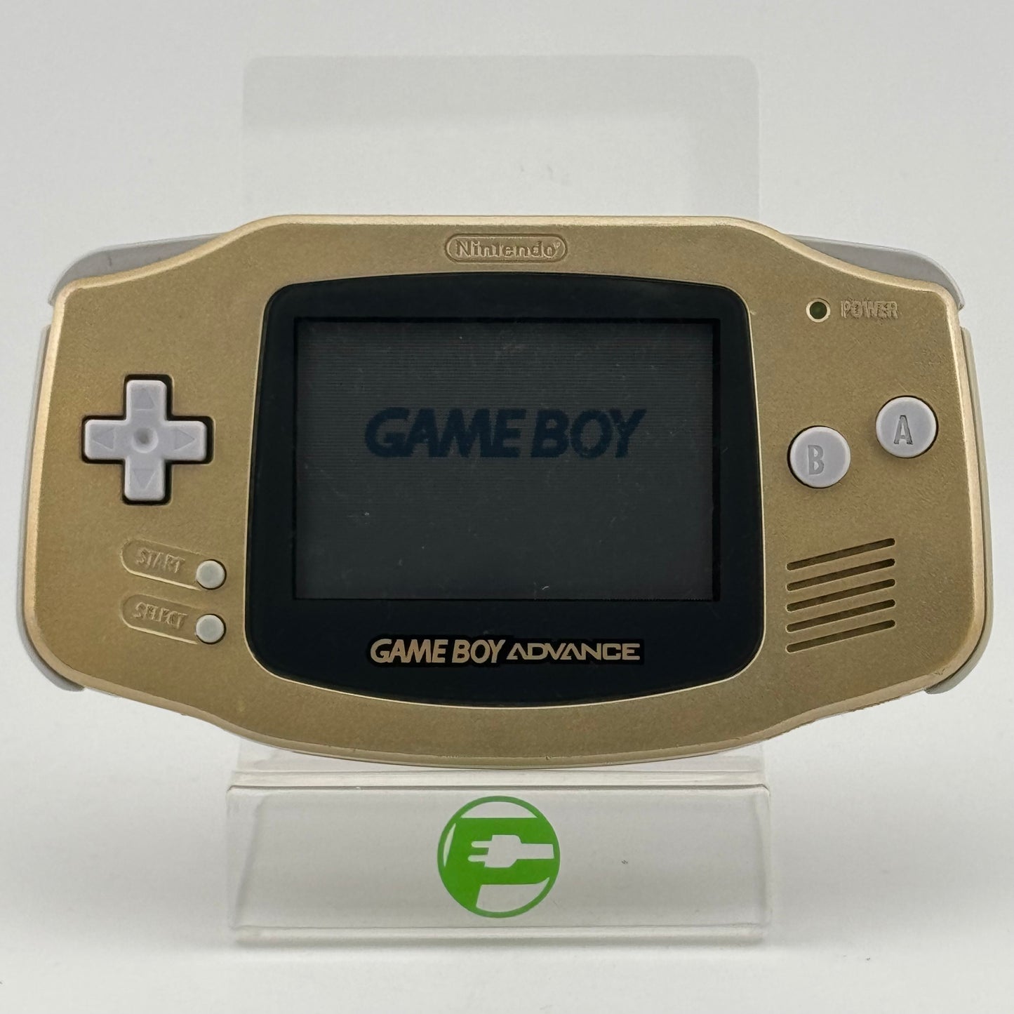 Nintendo Game Boy Advance Handheld Game Console Only AGB-001 Gold