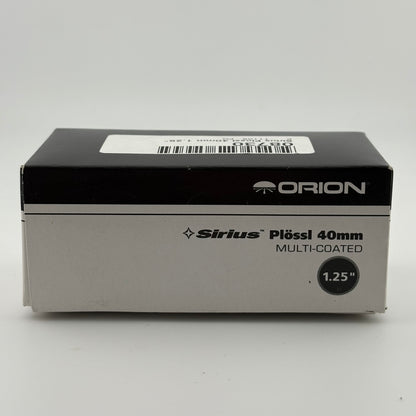 Sirius Plössl Plossl 40mm 1.25" Multi-Coated Lens