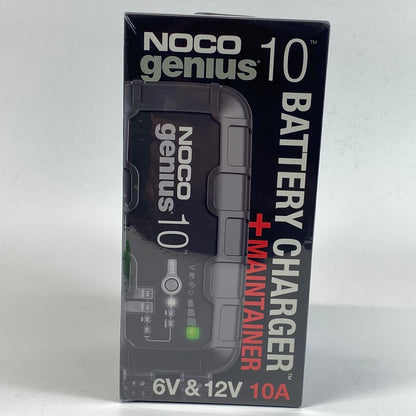 New Noco Genius 10 Battery Charger 6V & 12V 10A Smart GENIUS10