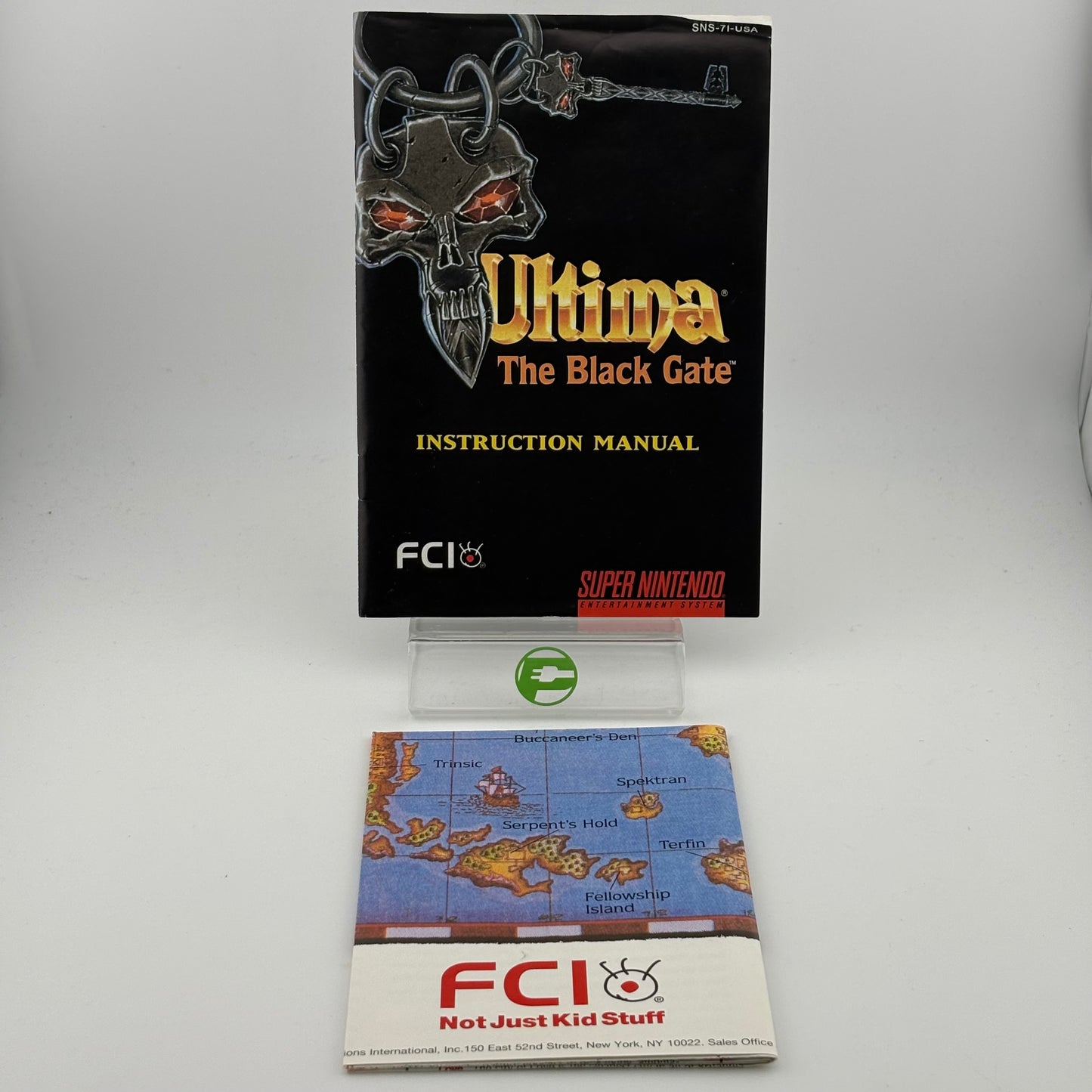 Ultima The Black Gate (Super Nintendo SNES, 1994)