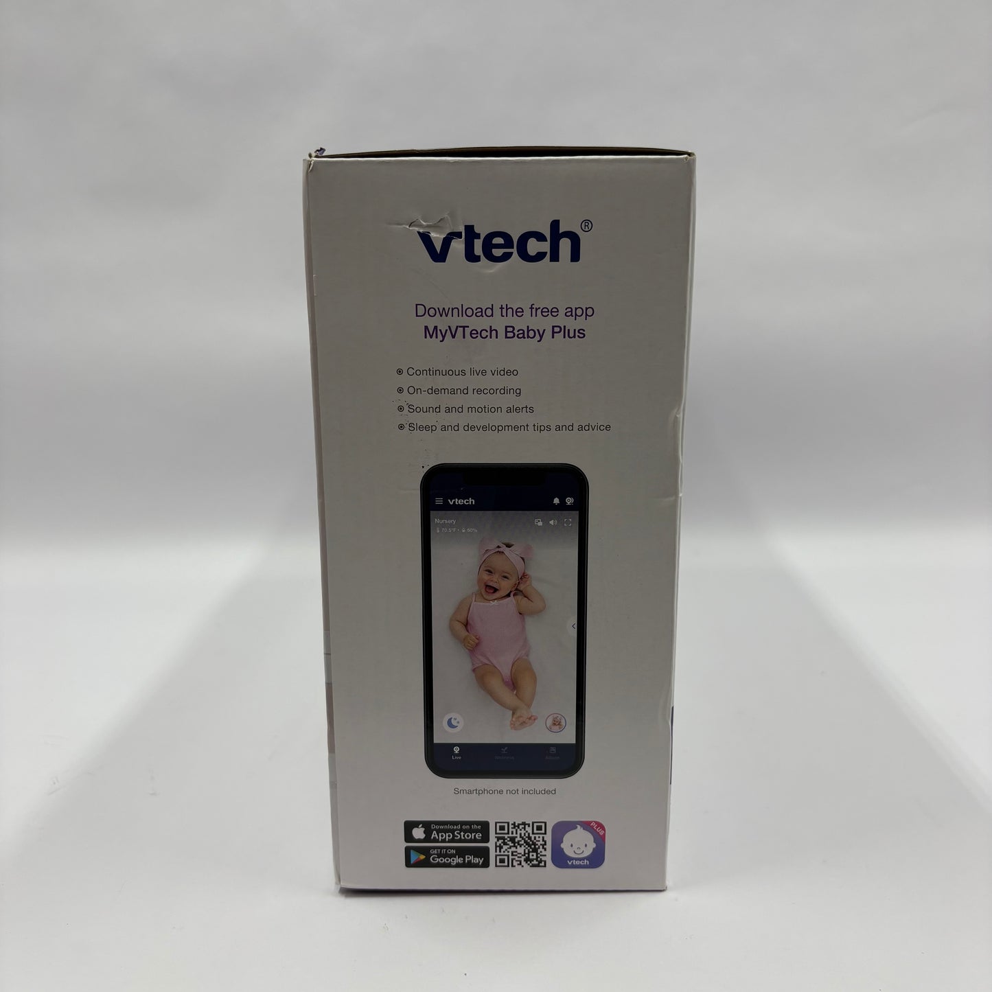 New Vtech Over-the-Crib Smart Baby Video Monitor RM5887HD