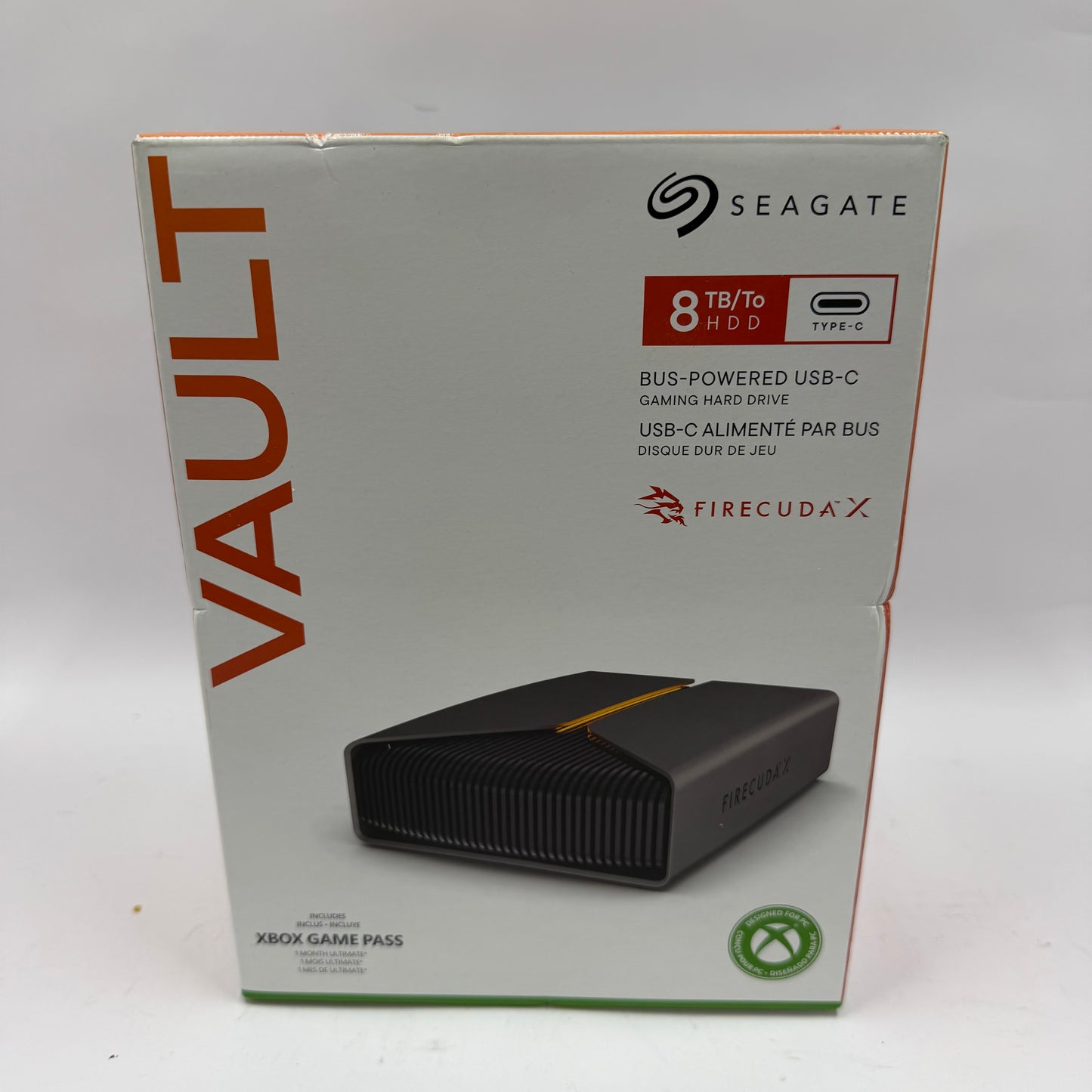 New Seagate Firecuda X 8TB HDD