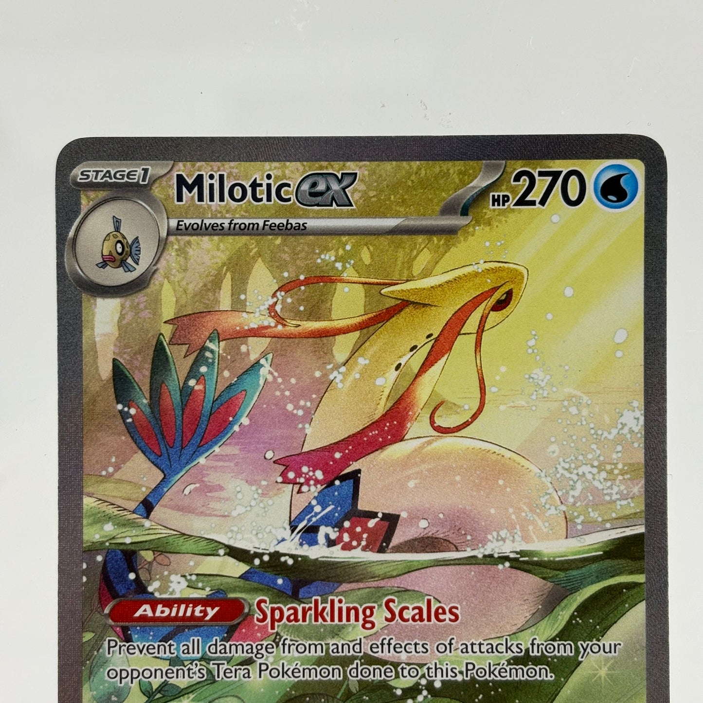 Pokémon TCG Surging Sparks Milotic ex #237 Holo Textured English NM