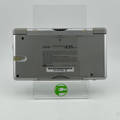 Nintendo DS Lite Handheld Game Console USG-001 Metallic Silver