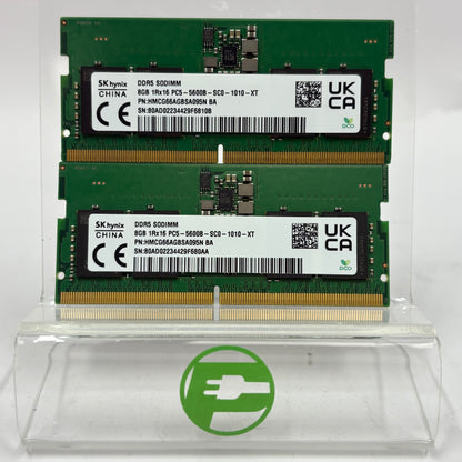 SK Hynix 16GB (2x8GB) RAM DDR5 5600MHz HMCG66AGBSA095N SODIMM