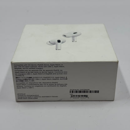 New Apple AirPods Pro 2nd Gen with MagSafe Charging Case MTJV3LL/A