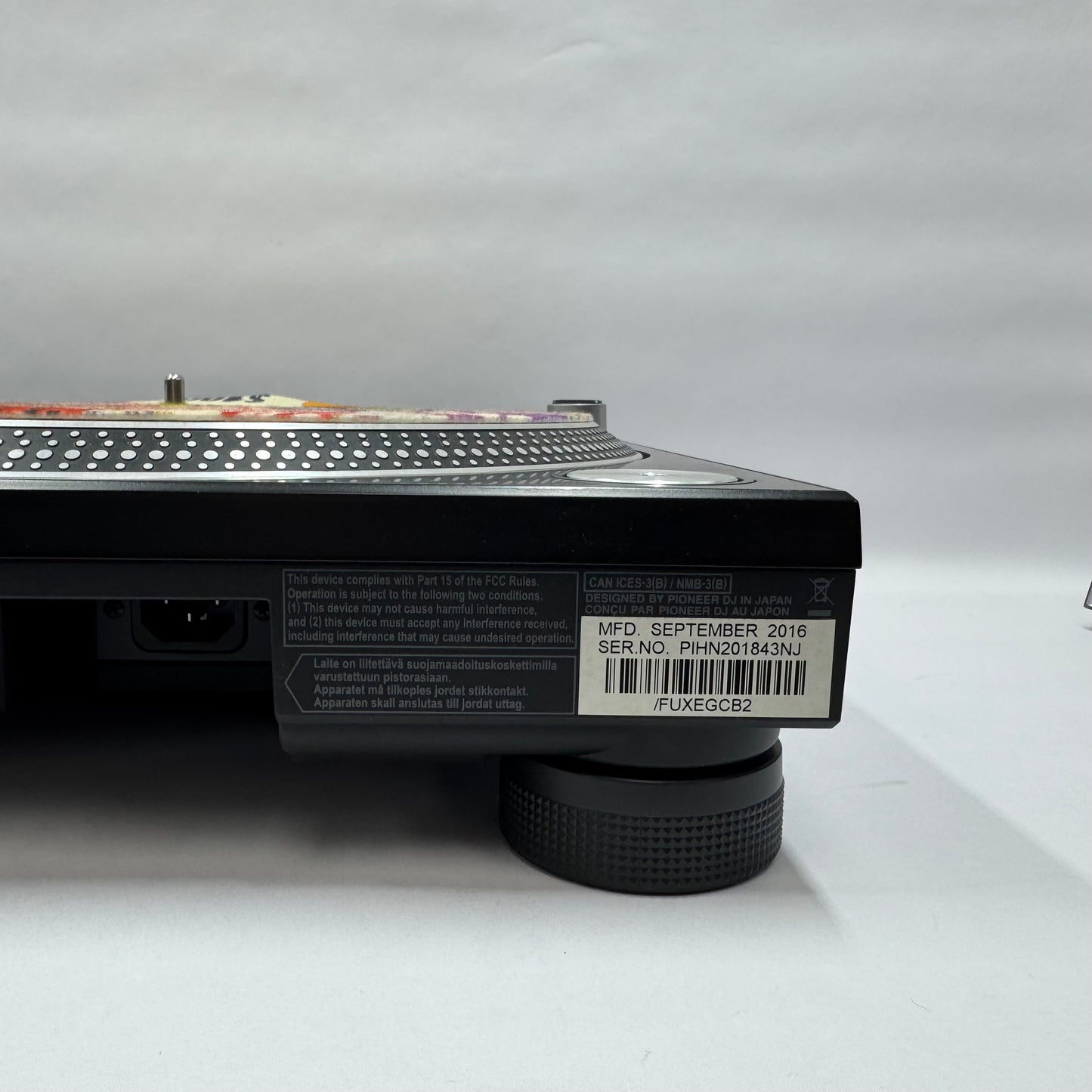 Pioneer DJ PLX-1000 Professional Direct Drive DJ Turntable No Needle