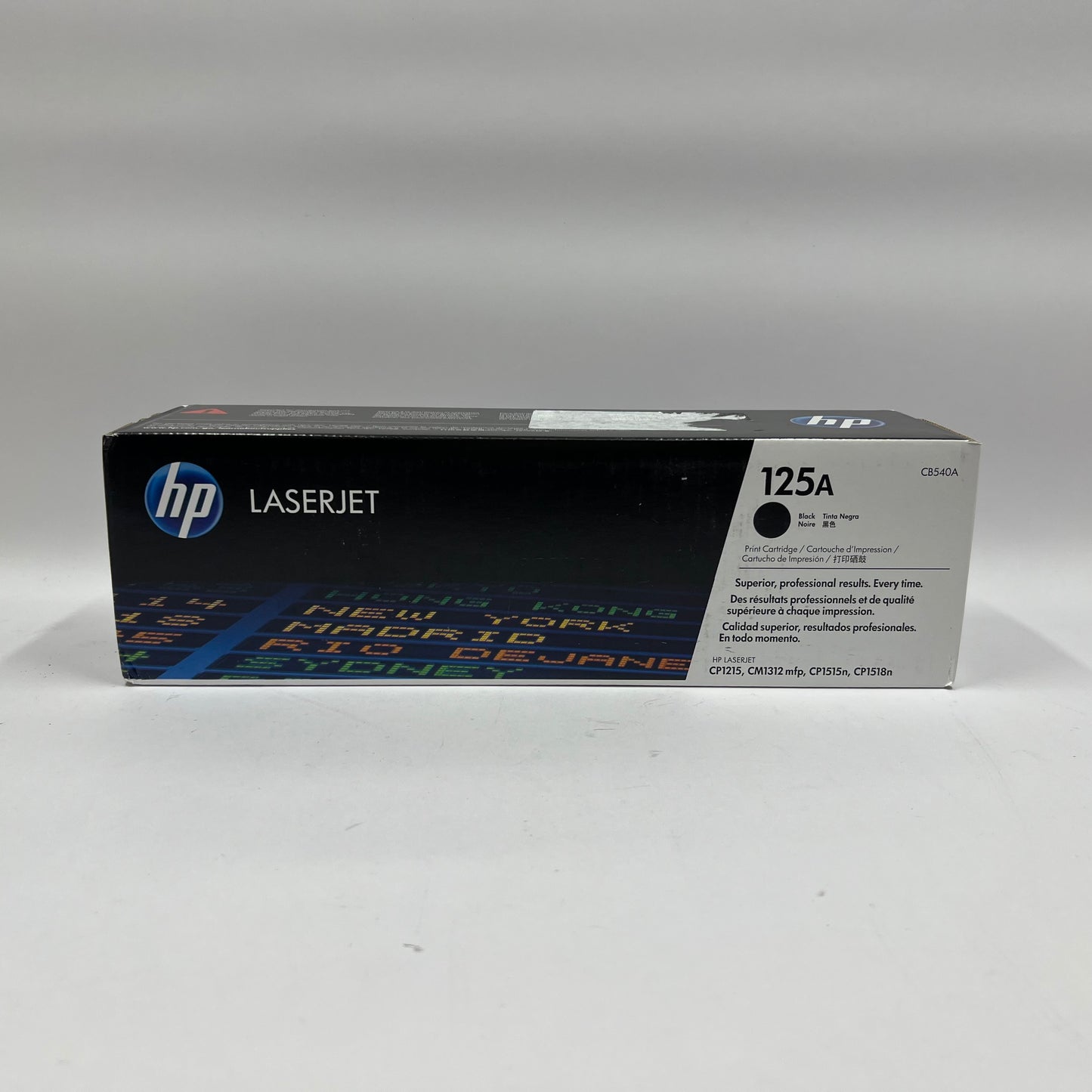 New HP 125A CB540A Black Toner Cartridge