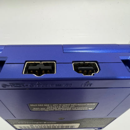 Nintendo Game Boy Advance SP Handheld Game Console Only AGS-001 Cobalt Blue