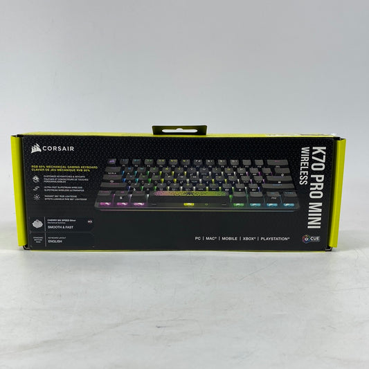 New Corsair K70 Pro Mini Wireless RGB 60% Mechanical Gaming Keyboard