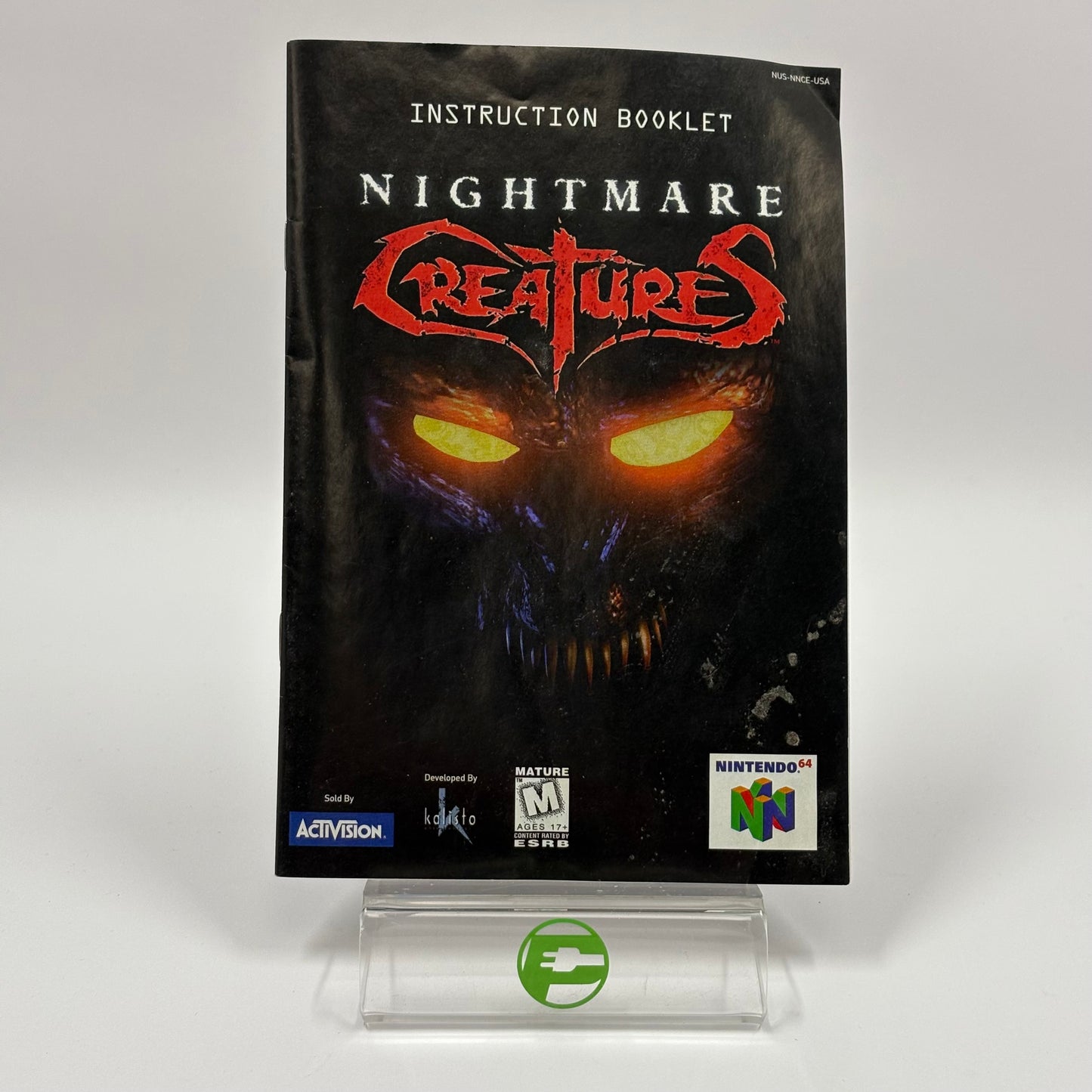 Nightmare Creatures (Nintendo 64 N64, 1998)