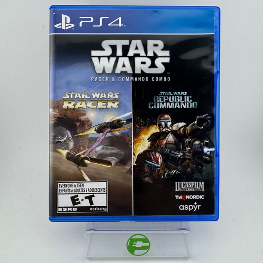 Star Wars Racer & Commando Combo (Sony PlayStation 4 PS4, 2021)