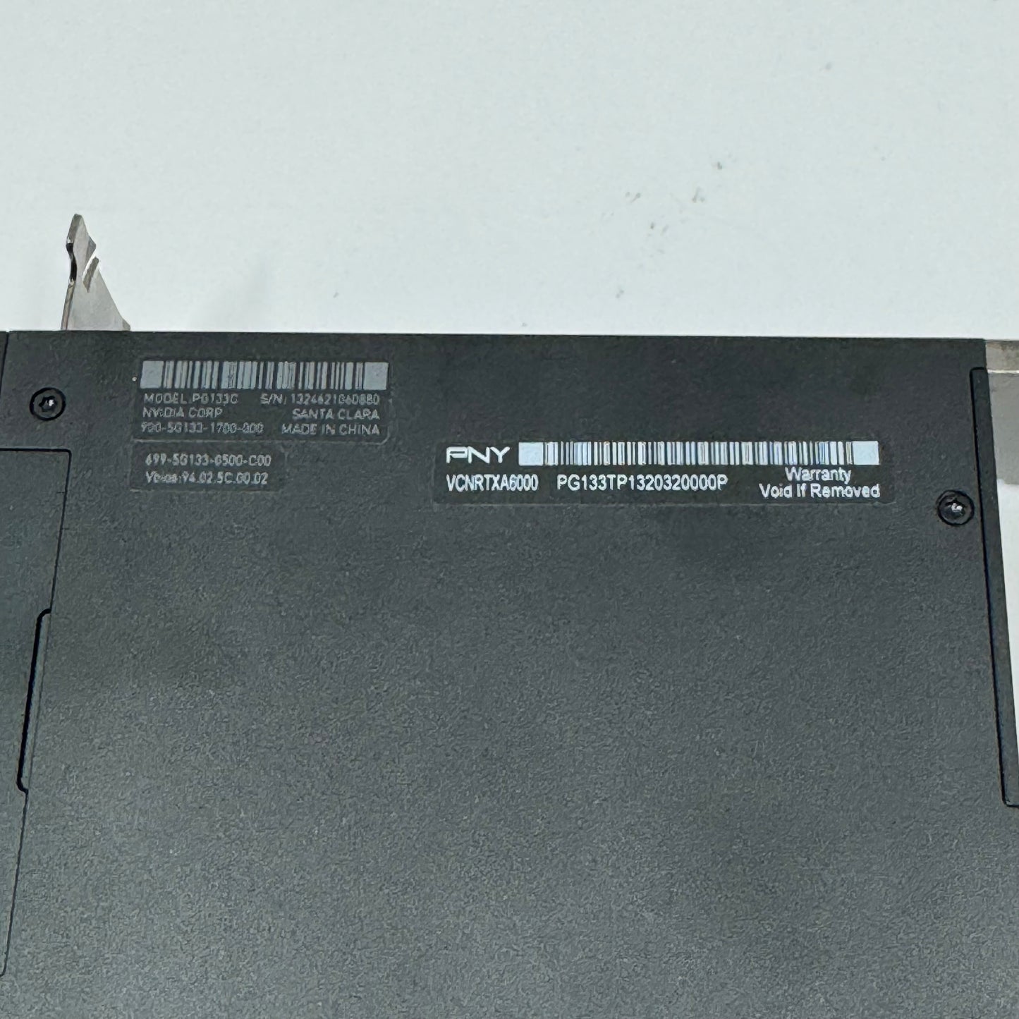 PNY RTX A6000 48GB  GDDR6 Graphics Card PG133C