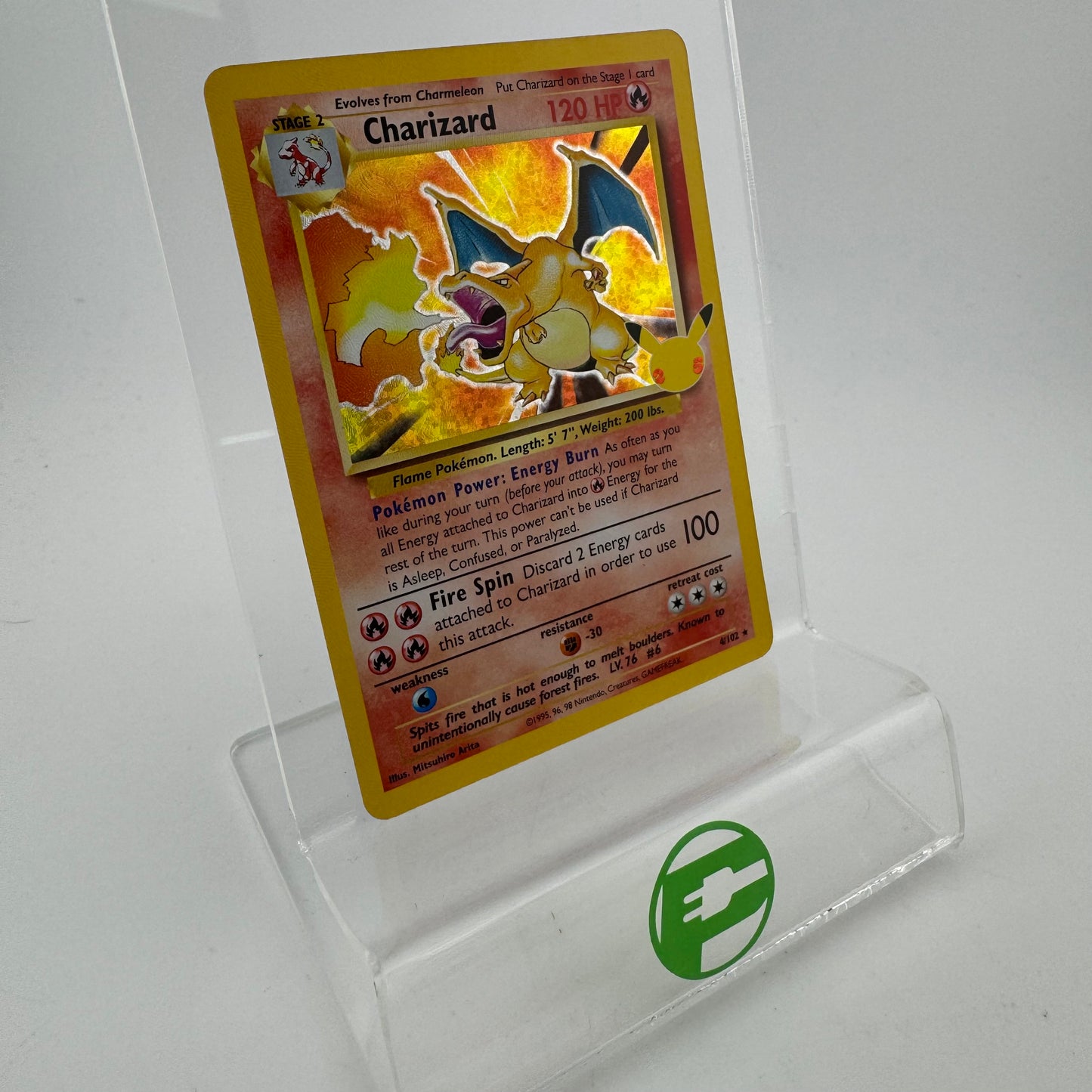 Pokémon TCG Celebrations Charizard #4 Holo English NM