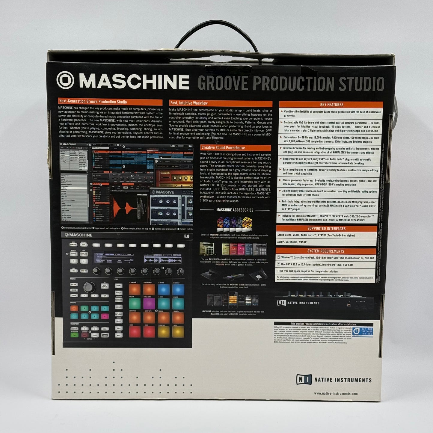 Native Instruments Maschine Groove Production Studio MK2 BLACK