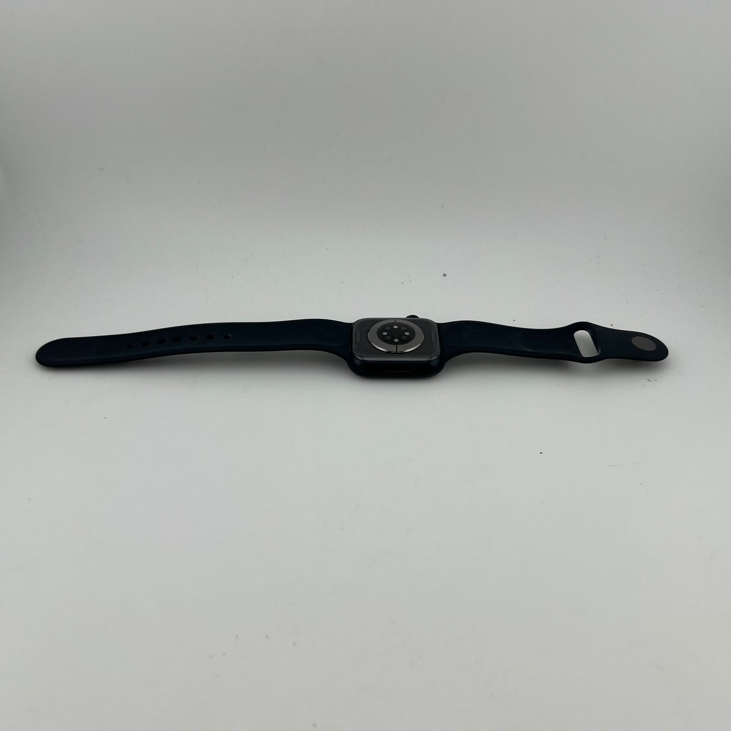 Unlocked Apple Watch Series 8 41MM Blue Aluminum Black Sport Band MNUW3LL/A