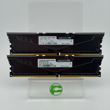 TeamGroup T-Force Vulcan 16GB (2x8GB) RAM DDR4 3200MHz TLZGD48G3200HC16FBK