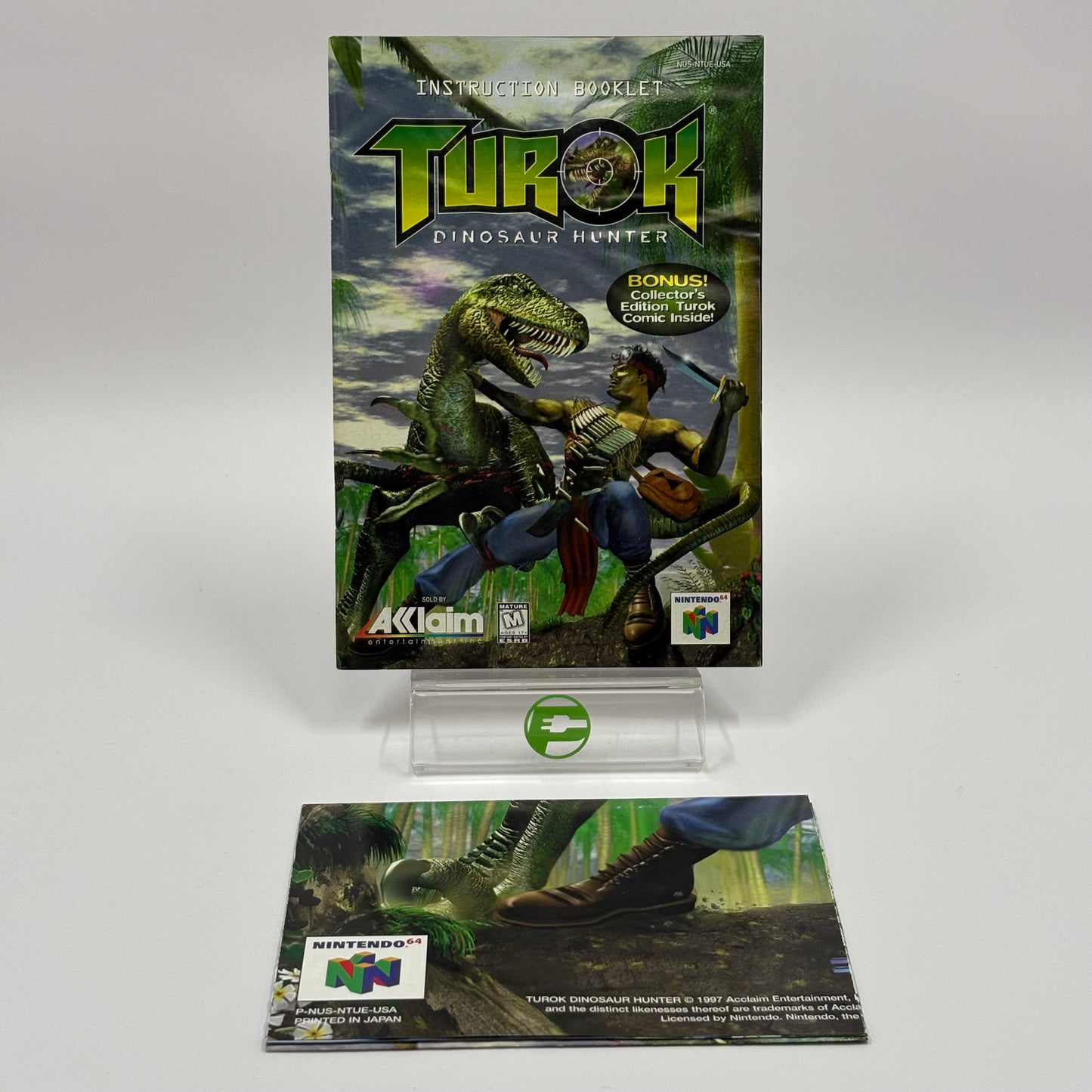 Turok Dinosaur Hunter (Nintendo 64 N64, 1997)